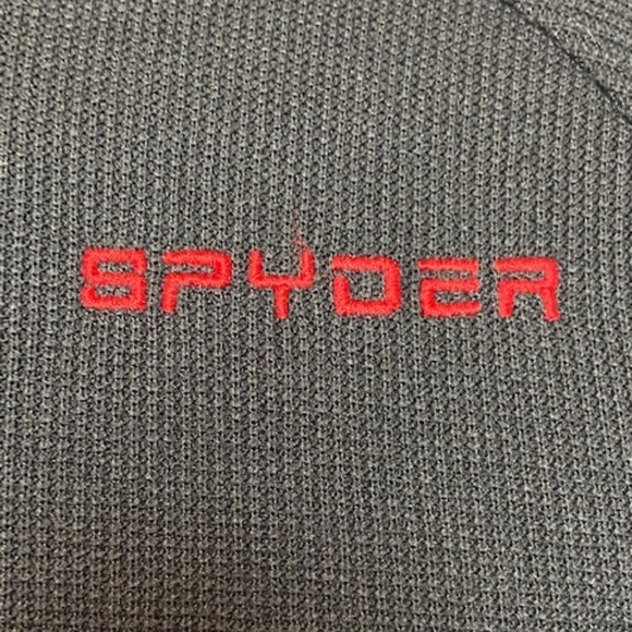 SPYDER Boy's Zip Up Fleece Lined T-Neck Jacket XL - Picture 3 of 7